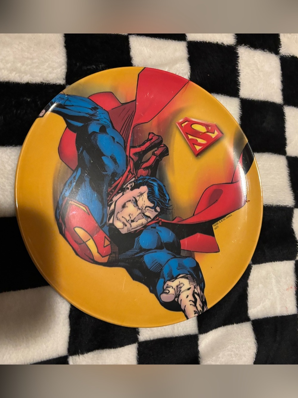 Superman plate